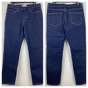 Goodthreads size 31 x 28 Women’s Blue Denim Slim Fit Jeans
